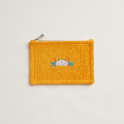 人気【HERMES】Bolide Animaux Nattes トイレタリーバッグ Brand New ( Rank N ) HERMÈS Bolide Animaux Nattes case Gray